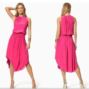 Ramy Brook Audrie Fuchsia/Paradise Pink Dress | M
